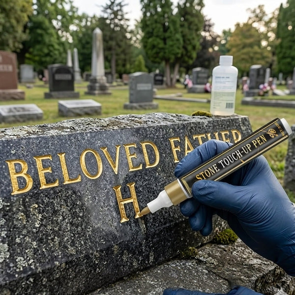 š¦Golden Tombstone Marker Pen for Restoring Faded Grave Inscriptions