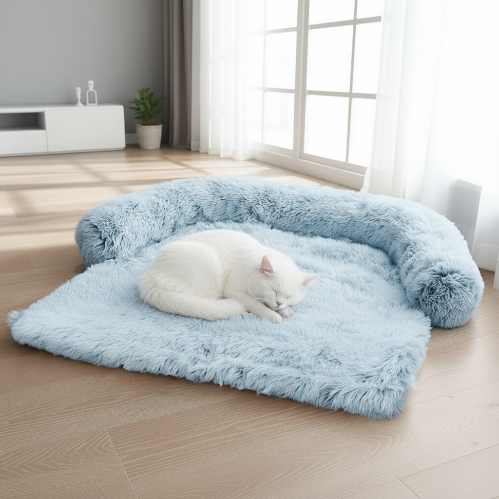 Myfablepets NestRest Calming Pet Bed