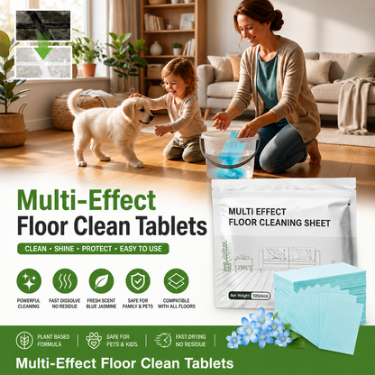🧼 Multi-Effect Floor Cleaning Tablets✨