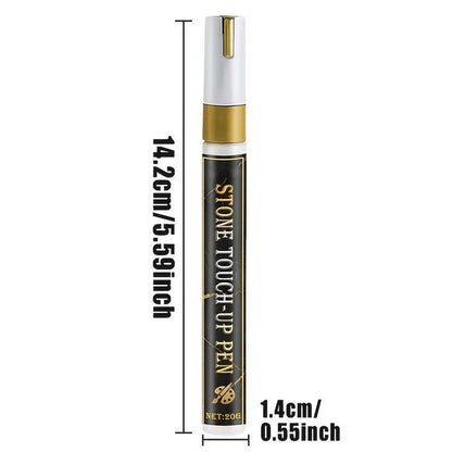 🐦Golden Tombstone Marker Pen for Restoring Faded Grave Inscriptions