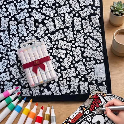 🎨✨DIY Coloring Blanket With Markers