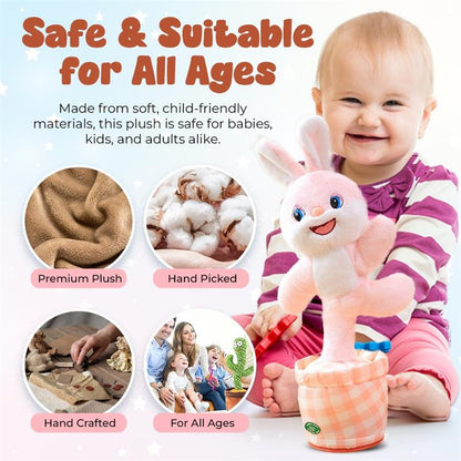 Interactive Dancing Plush: Sings, Records, Lights Up & Repeats What You Say!