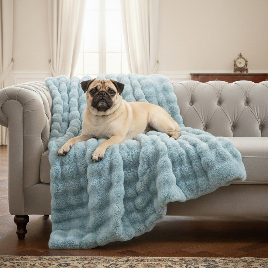 Myfablepets SnuggleShield Waterproof Pet Blanket