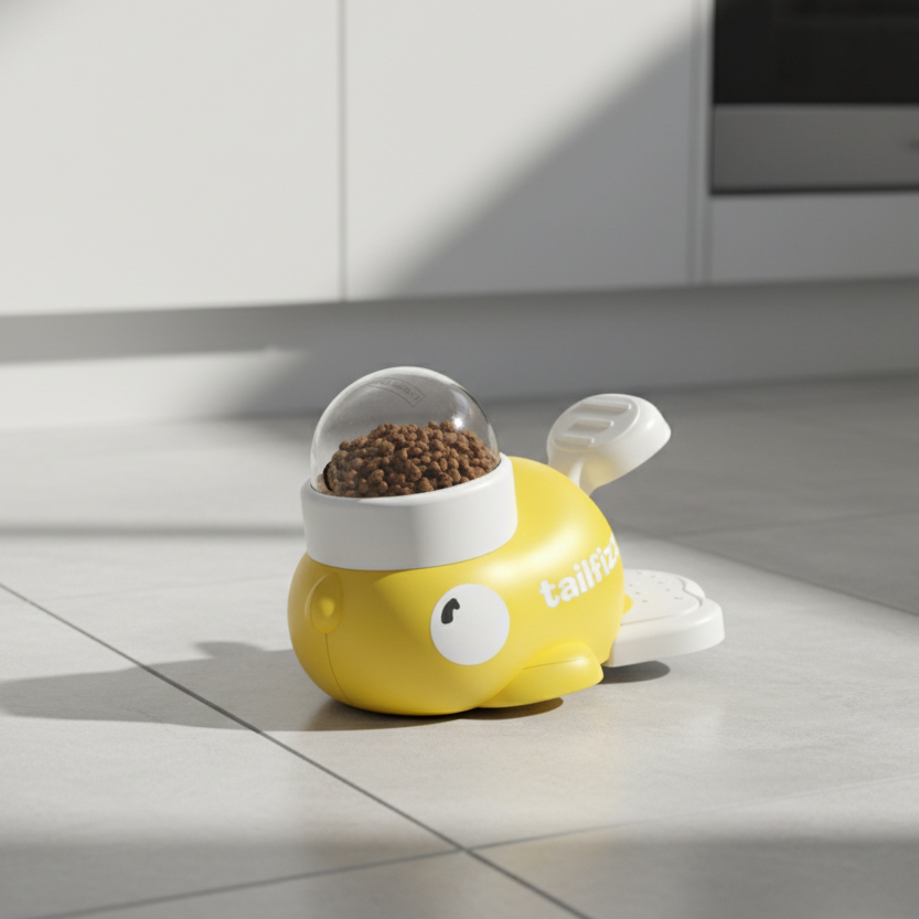 Myfablepets Quacky Interactive Dog Feeder Toy